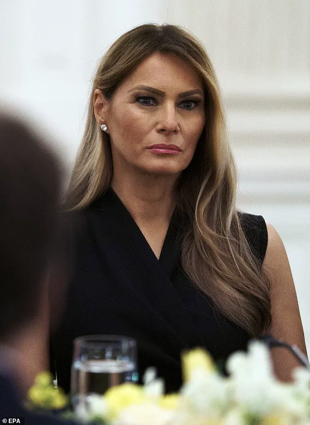 Melania Trump Pays Tribute to Giorgio Armani with Elegant Fashion Choice at Washington Dinner