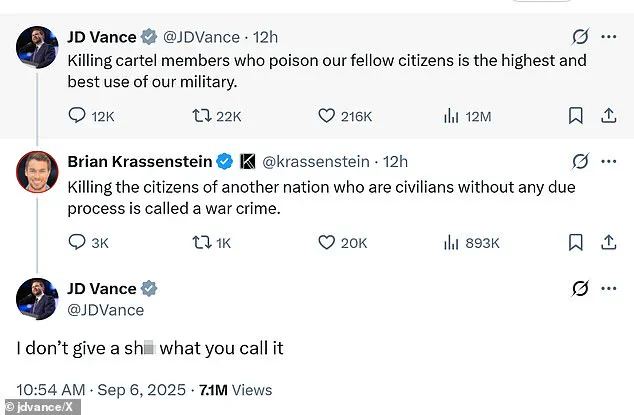 Senator Rand Paul Condemns VP JD Vance Over Comments on U.S. Strike on Vessel Linked to Tren de Aragua Drug Cartel, Fueling Legal-Ethical Debate