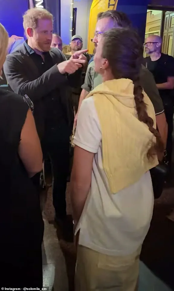 Prince Harry's Lighthearted Quip During Ukraine Visit Sparks Controversy Over Royal Dignity and Self-Promotion