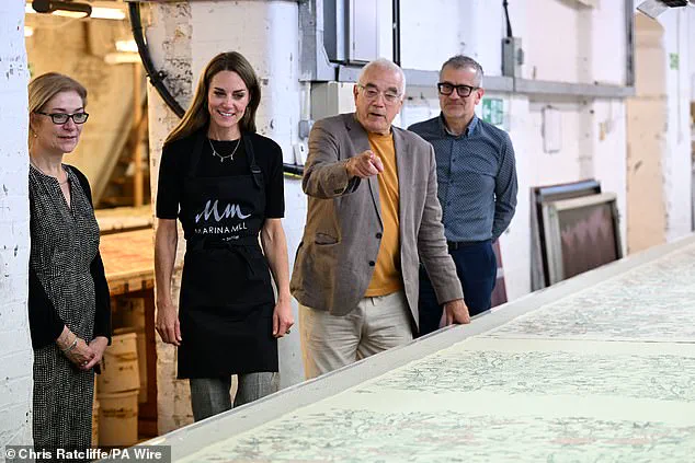 Princess of Wales' Hands-On Visit to Cuxton Mill Sparks Debate: 'A Glimpse of Self-Promotion or a Tribute to Craftsmanship?'