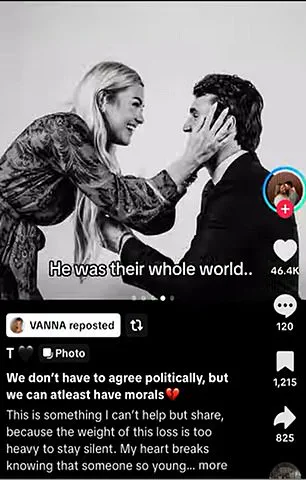 Savanna 'Vanna' Einerson's Reshared TikTok Video Sparks Controversy Over Mournful Post on Charlie Kirk's Death