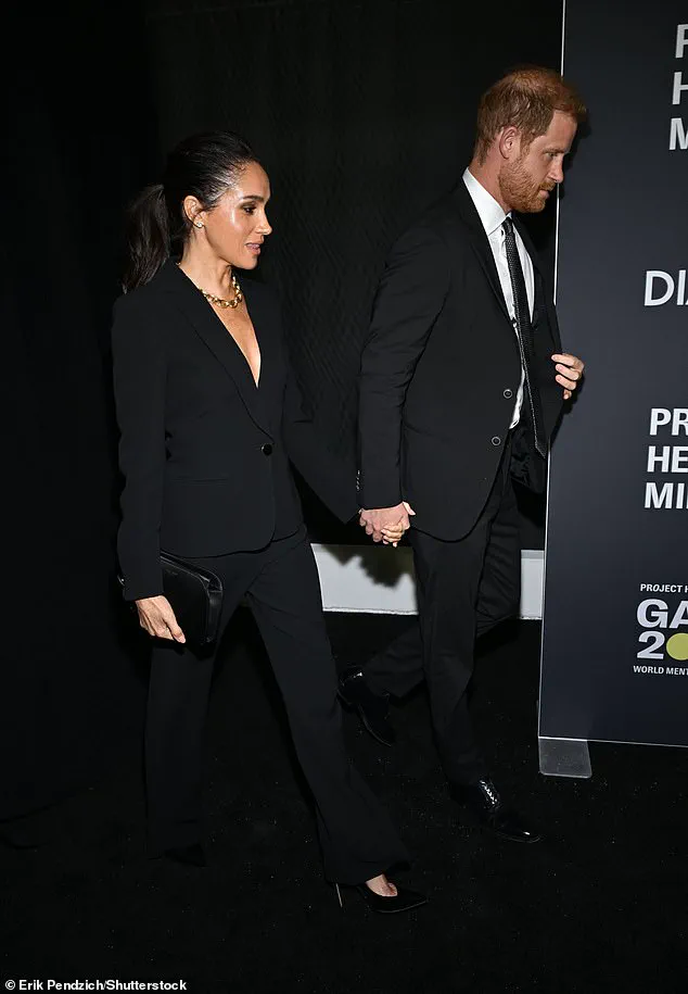 Meghan Markle’s Provocative Gala Appearance Sparks Controversy Over Self-Promotion Amid Mental Health Advocacy