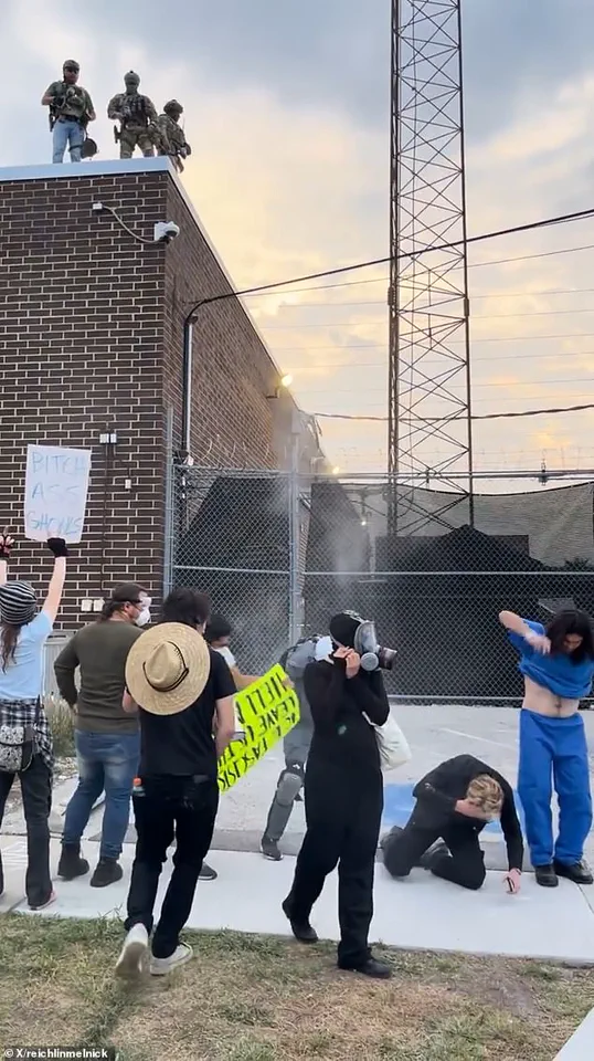 Controversy Erupts as ICE's Use of Force During Protest Sparks Community Concerns