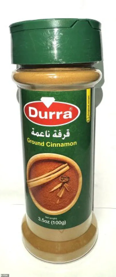 FDA Issues Urgent Recall of Eureka Inc.'s Durra Ground Cinnamon Over Lead Contamination, Contradicting Earlier Dementia Benefits Research