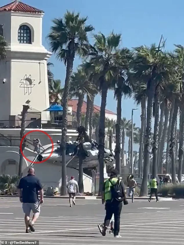 Daredevil Helicopter Pilot Eric Nixon Identified as Owner of Chopper Involved in Huntington Beach Hotel Crash Under Investigation