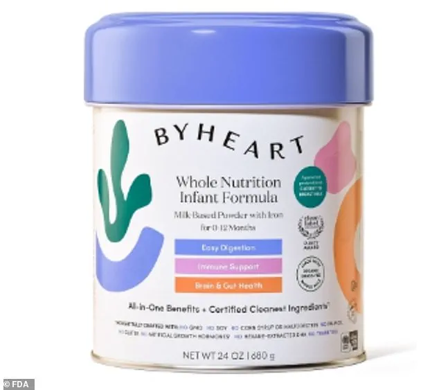 FDA Alerts ByHeart on Formula Recall Amid 84 Infant Botulism Cases