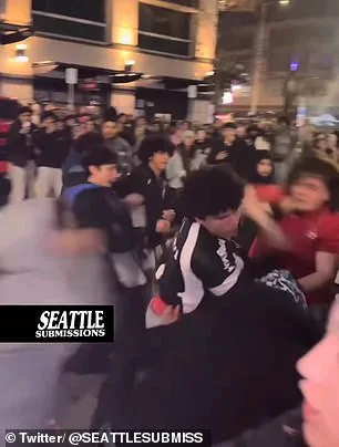 Behind the Fog: Limited Access to Details of Seattle Brawl Revealed Through Surveillance Footage and Online Videos