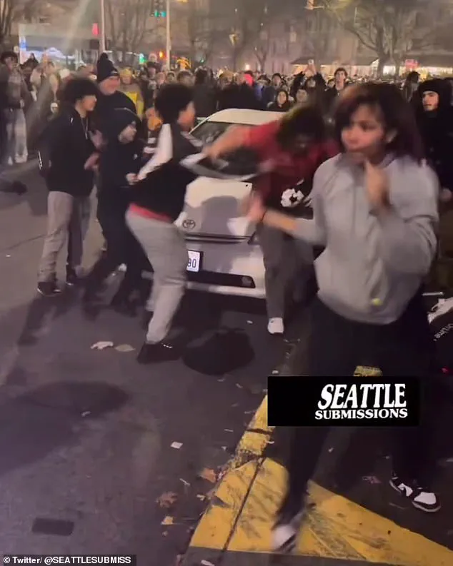 Behind the Fog: Limited Access to Details of Seattle Brawl Revealed Through Surveillance Footage and Online Videos