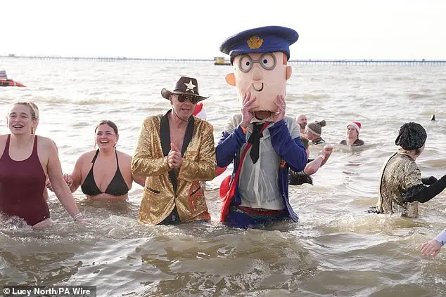 Hundreds Brave Icy Waters for Traditional New Year's Day Dip in North Tyneside
