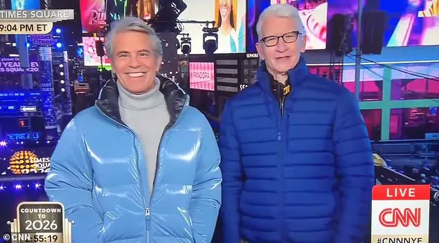 Unexpected Tension Between Andy Cohen and Anderson Cooper During CNN's New Year's Eve Special