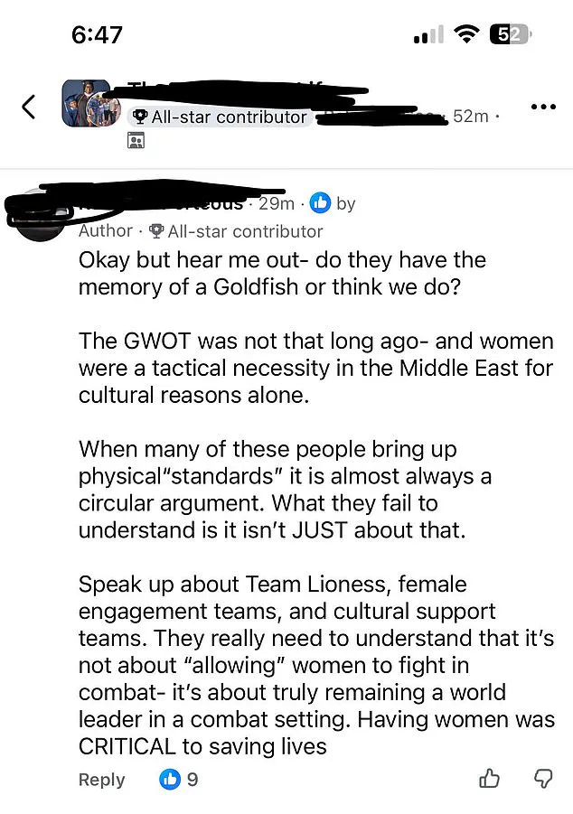 Pentagon Launches Six-Month Inquiry into Impact of Women in Combat Roles on Military Effectiveness