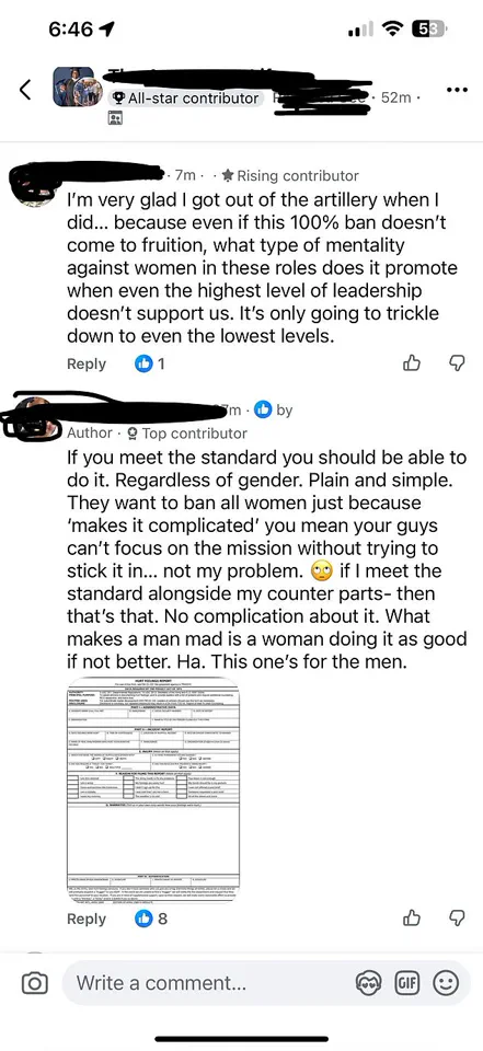 Pentagon Launches Six-Month Inquiry into Impact of Women in Combat Roles on Military Effectiveness