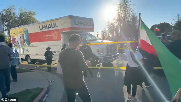 Chaos and Panic: U-Haul Truck Crashes into Pro–Iranian Rally in Los Angeles, Sending Community into Shock