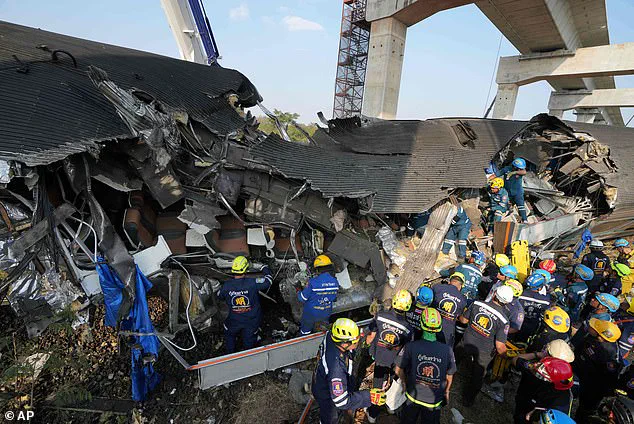 Catastrophic Crane Collapse in Nakhon Ratchasima Kills 28 and Injures 80 in Train Collision
