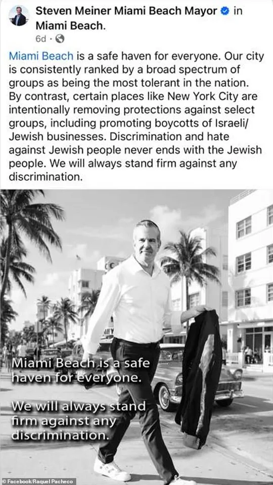 Raquel Pacheco Faces Police Visit After Criticizing Miami Beach Mayor's Facebook Post on Safety