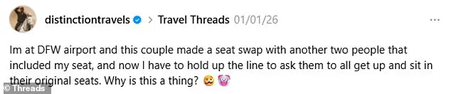 Daniel Mann's Airport Seat Swap Incident Sparks Heated Debate Among Travelers