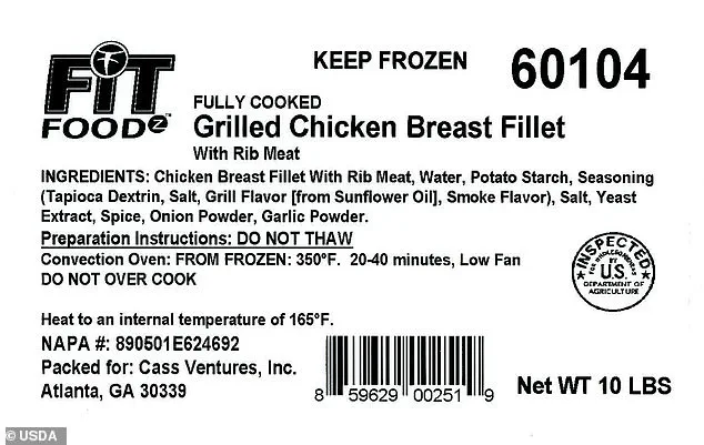 Suzanna's Kitchen Recalls 13,720 Pounds of Chicken Products After Listeria Detection in Seven States