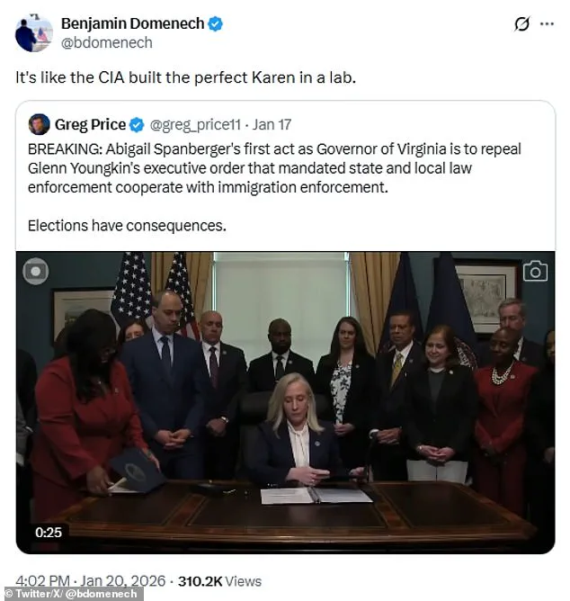 Breaking: Governor Abigail Spanberger's Controversial Policies Ignite Immediate Crisis as Campaign Promises Collide with Reality