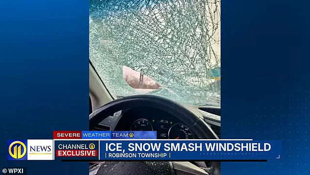Massive Ice Slab From Tractor-Trailer Shatters Windshield, Leaves Mother Injured And Daughter Traumatized In Pennsylvania Crash
