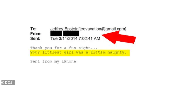 Heinous Email from Epstein's Vacation Account Sparks Demands for Unredaction in Exploitation Case