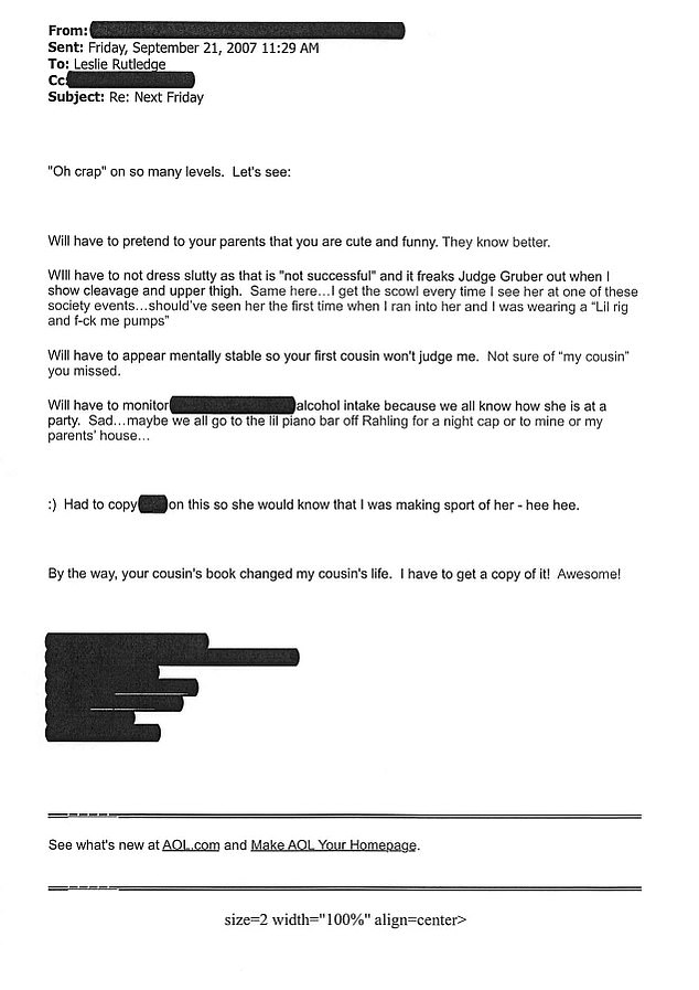 Leslie Rutledge's 2007 Email Resurfaces, Contrasting with Recent Family-Friendly Praise