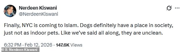 Palestinian Activist Nerdeen Kiswani Faces Backlash for Calling for Ban on Indoor Dogs as 'Un-Islamic