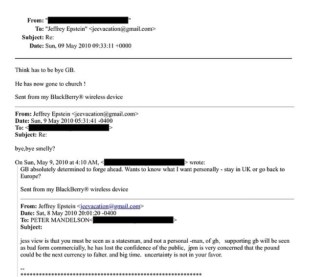 DOJ Files Fuel Calls for Mandelson Testimony Over Epstein Ties