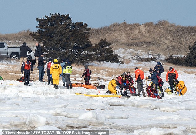 Eastham Woman Dies in Bee's River Ice Fall; Husband Missing