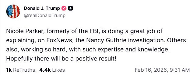 Nancy Guthrie Missing: Suspect's Walmart-Bought Gear Key Clue