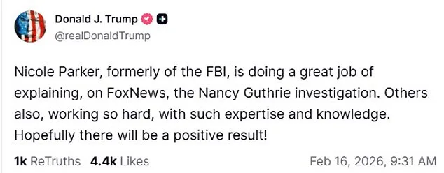 Nancy Guthrie Missing: Suspect's Walmart-Bought Gear Key Clue