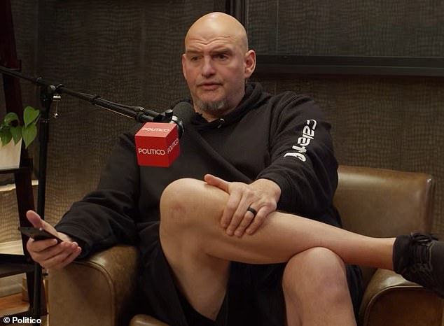 Senator John Fetterman Condemns Democratic Rhetoric Against Trump, Advocates for Respectful Discourse