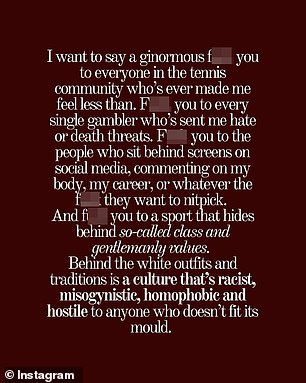 Destanee Aiava Retires from Tennis, Citing 'Toxic Culture' and Racist, Misogynistic Environment