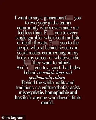 Destanee Aiava Retires from Tennis, Citing 'Toxic Culture' and Racist, Misogynistic Environment