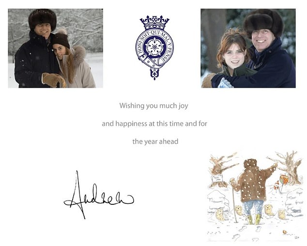 Duke of York's Christmas Card to Epstein Raises Questions About Alleged Ties