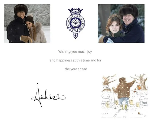 Duke of York's Christmas Card to Epstein Raises Questions About Alleged Ties