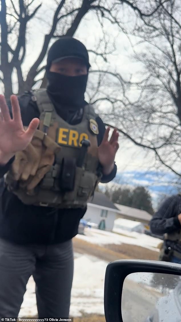 Sharp Exchange Between ICE Agent and Protester Over Child Rapist Arrest Goes Viral