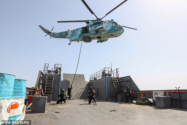 Joint Iran-Russia Naval Drills in Gulf of Oman Signal Challenge to U.S.