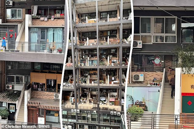 Chengdu's Surreal Tiny Home Neighborhood Goes Viral Thanks to Influencer's Footage