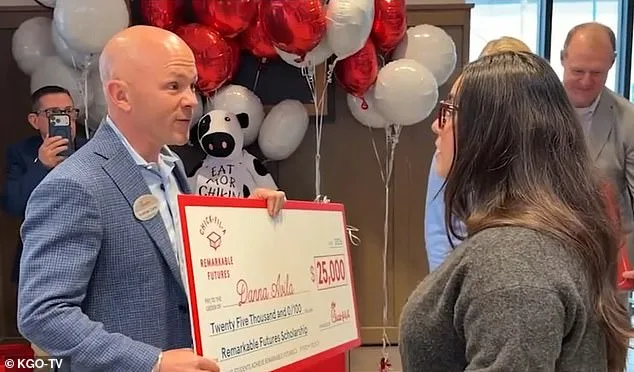 Chick-fil-A CEO Surprises Employee with $25,000 Scholarship