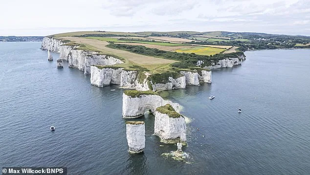 Dad's Reckless Trek with Child Raises Alarms Over Social Media-Driven Risks at Old Harry Rocks