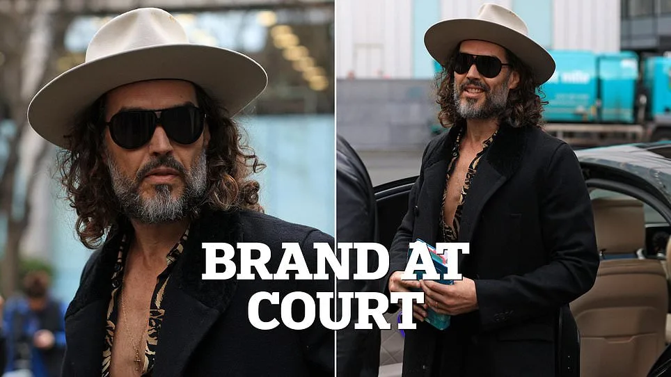 Russell Brand's Faith and Theatrics Take Center Stage at Southwark Crown Court