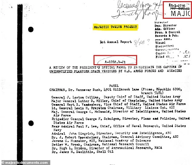 CIA Stamps on Majestic-12 Files Spark Fresh Debate Over UFO Secrets