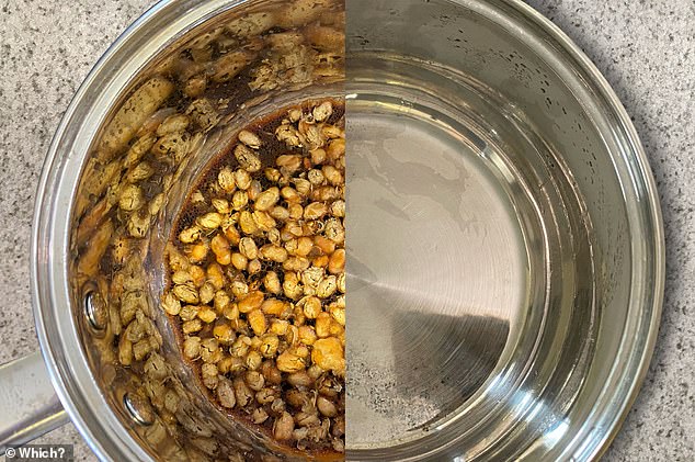 The Surprising Secret to Cleaning Burnt Saucepans: Dishwasher Tablets Work Best