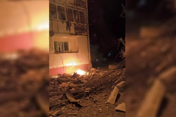 Drone Strike in Ukraine's Vasylivka Shatters Neighborhood, Leaves Casualties