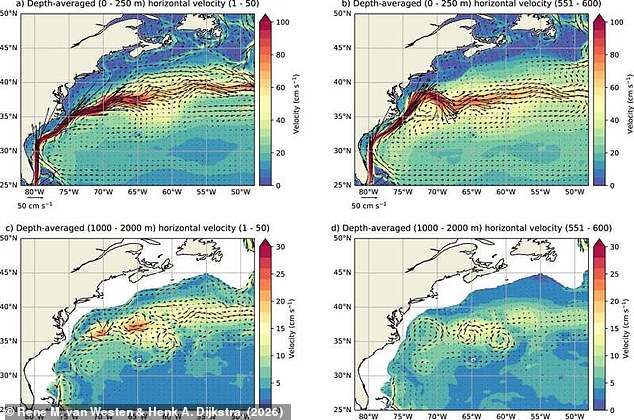AMOC Near Tipping Point: Climate Change Drives Ocean Current Toward Collapse
