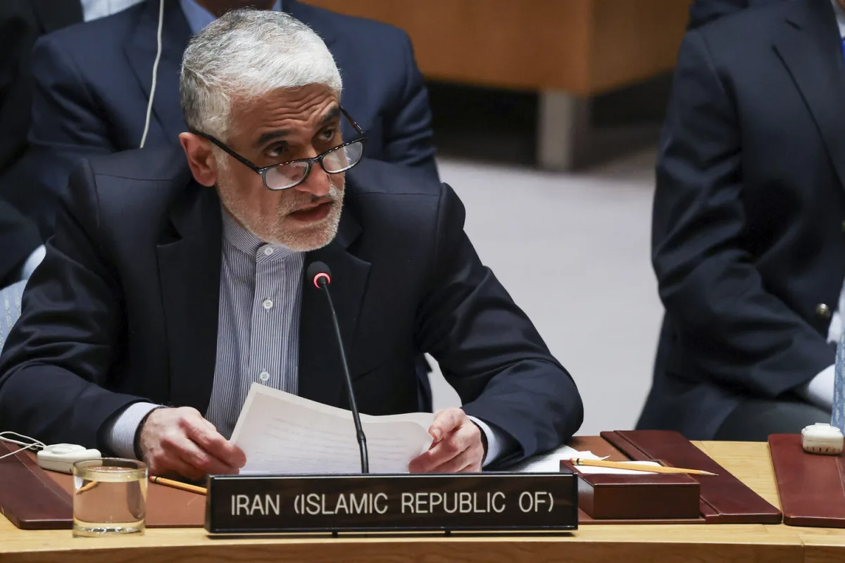Iran Accuses US and Israel of Unlawful Strikes on Civilian Targets, Says UN Representative