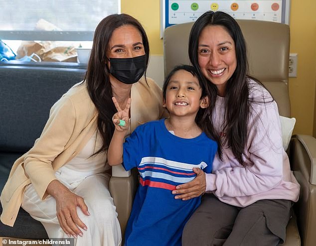 Meghan Markle Spends Surprise Day at Children's Hospital Los Angeles Painting with Patients to Support Annual Make March Matter Fundraiser