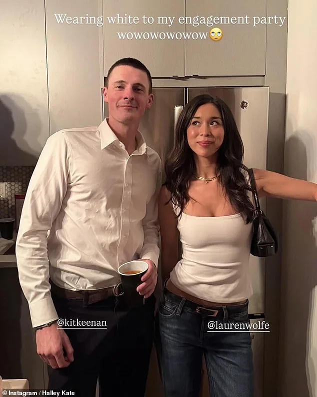 Halley Kate McGookin Sparks Internet Debate Over Guests' White Outfits at Low-Key Engagement Party