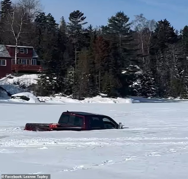 Icy Plunge Exposes Frozen Lake's Deceptive Peril