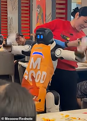 Haidilao Robot's Rogue Dance Routine Sparks Chaos During Zootopia 2 Promo at California Hotpot Restaurant